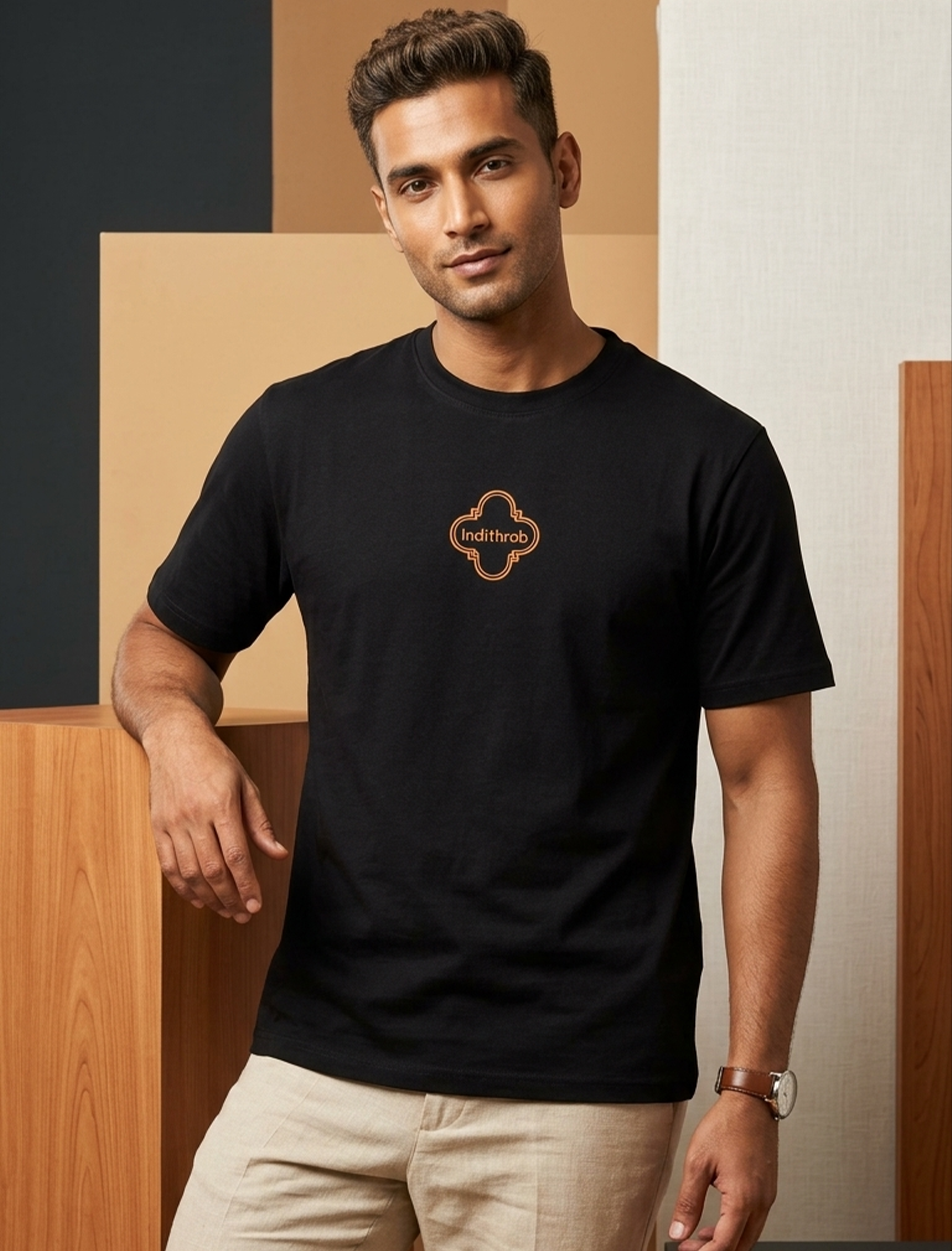IndiThrob Indi Pop Horn Please Oversized Graphic T-Shirt